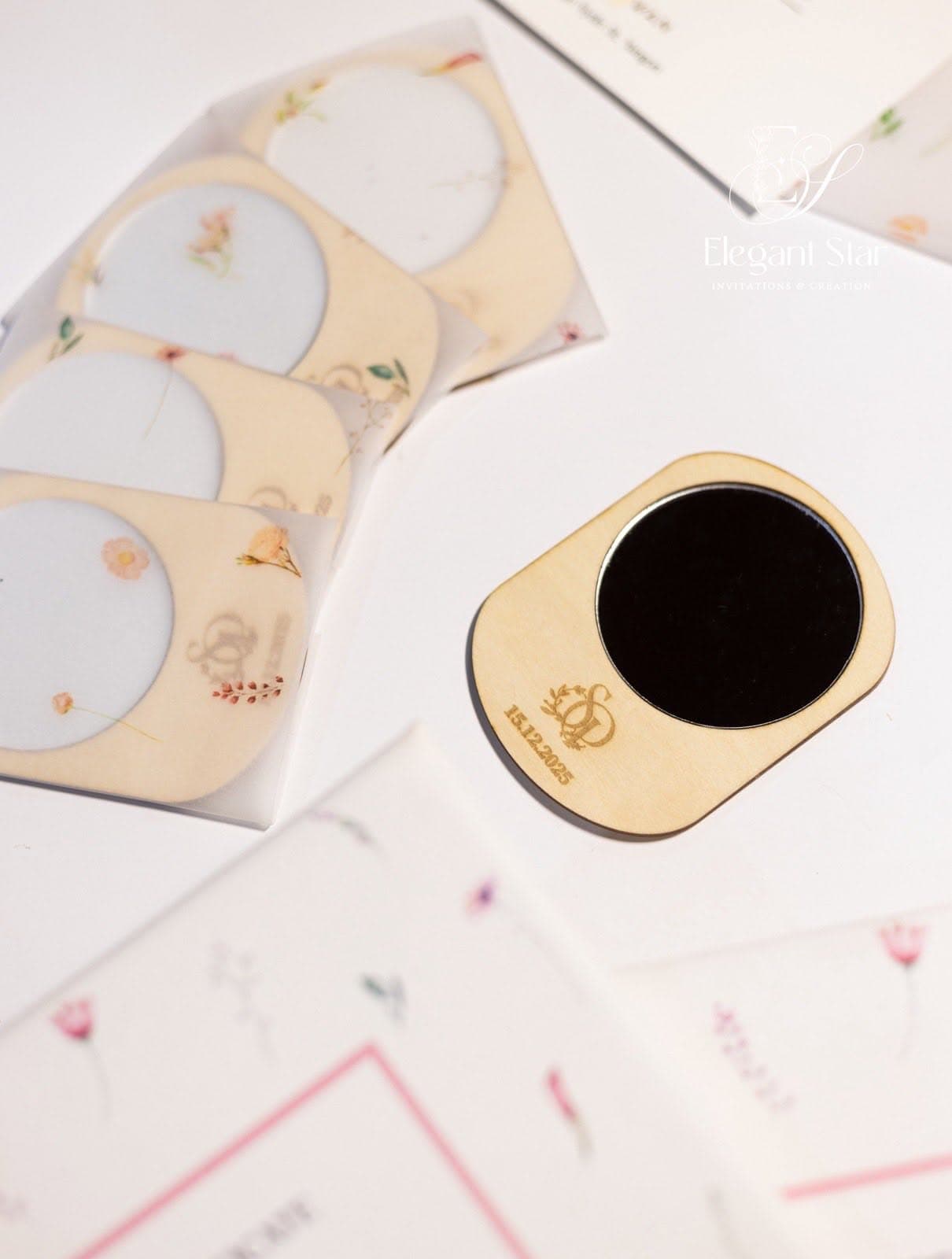 Compact Mirrors stationery collection