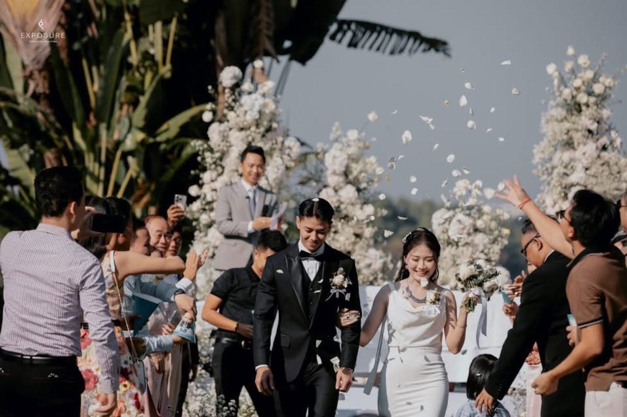 Modern Garden Vows