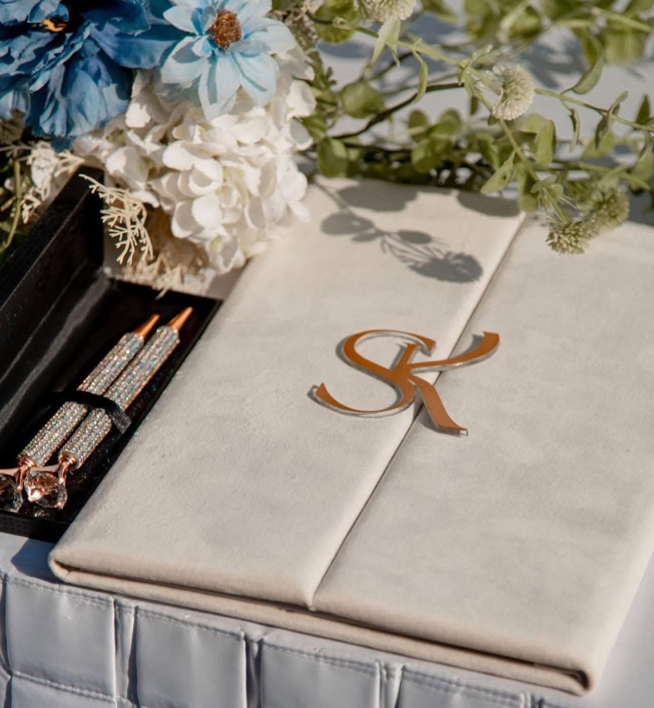 Elegant Marriage Certificate Folder cover 1