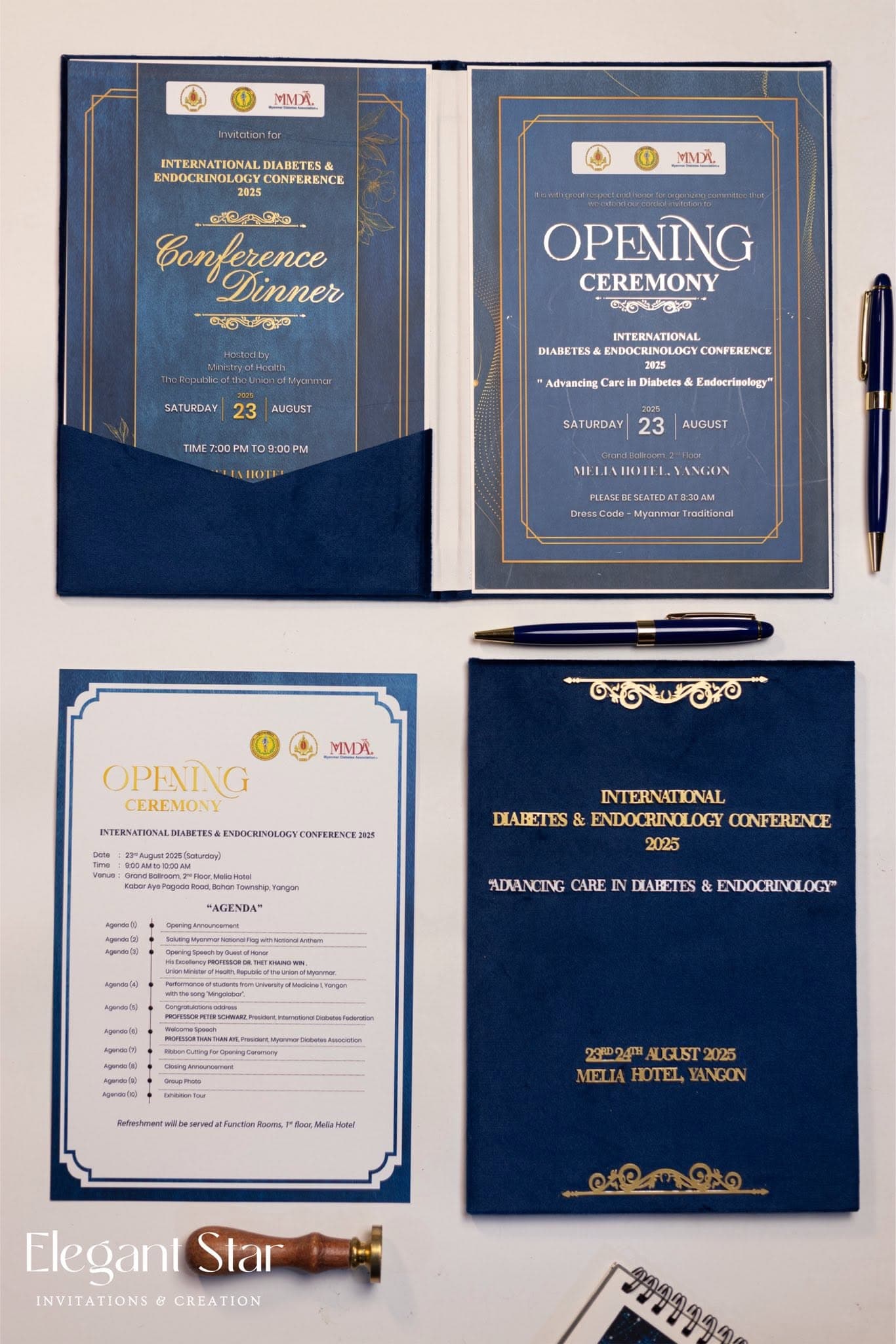 International Conference Invitation Suite cover 1